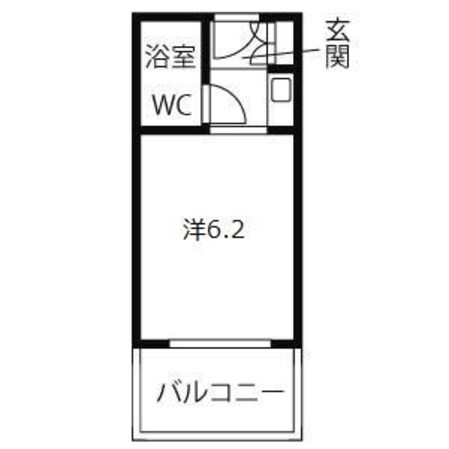 カサベラ神戸の物件間取画像